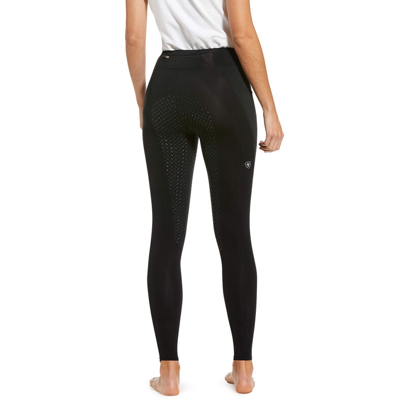 Ariat English: Prevail Insulated Full Seat Leggings Mujer - Negras (UBKYI4639)